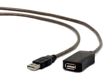 Gembird aktívny predlžovací kábel USB 2.0 (M-F), 5m