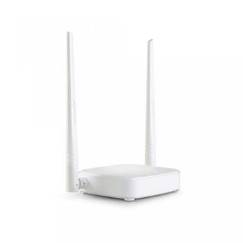 WiFi router TENDA N301, 802.11b/g/n, 300Mbps, 1x WAN, 3x LAN, 2x Fix. Ant. 5 dBi