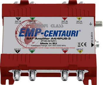 Zosilňovač EMP-Centauri A4/4PUS-3 (P.140-M SAT)