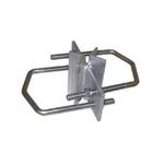 Bracket clutch on the pole