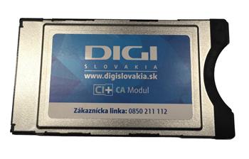 CA modul DIGI SLOVAKIA DVB-S (NAGRA) - RENTAL ONLY!