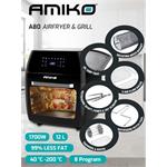Digitálna teplovzdušná fritéza s grilom Amiko A80