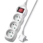 Extension cable Geti GEC32 - 3 sockets 5m with switch