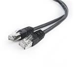 Gembird patch kábel Cat6 UTP, 3 m, CCA, čierny
