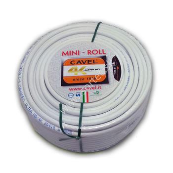 Koaxiálny kábel PVC CAVEL RP65B PVC 6,6mm MINI ROLL 5m