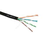 LAN cable SOLARIX CAT5E, UTP PE, gel, Box-305m