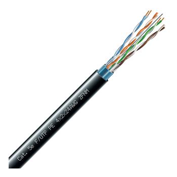 LAN kábel vonkajší ZFNM CAT5e F/UTP (FTP) PE, predaj na metre