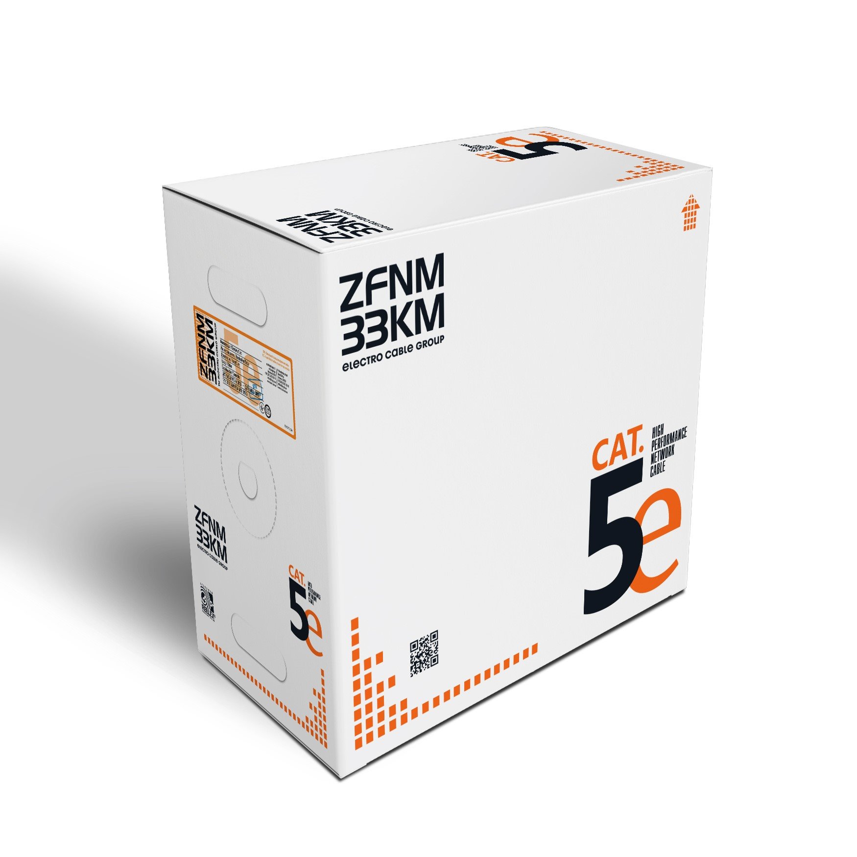 LAN kábel ZFNM CAT5e F/UTP (FTP) PE Box-305m