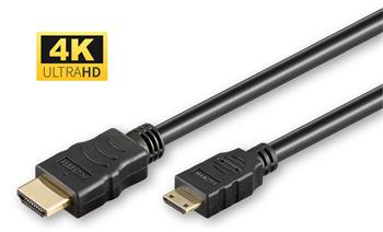 MicroConnect kábel HDMI 1.4 Typ A - HDMI Typ C, 1,5m