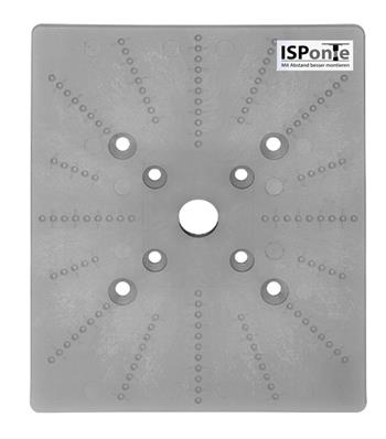 Mounting plate for ISPonte sets