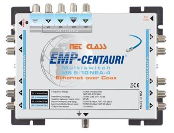 Multiprepínač EoC Ethernet EMP-Centauri MS5/10NEU-4