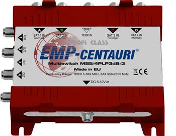 Multiprepínač pre 1 družicu EMP-Centauri MS5/4PLP-3