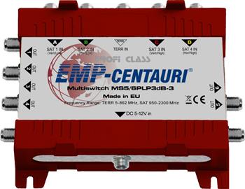 Multiprepínač pre 1 družicu EMP-Centauri MS5/6PLP-3