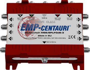 Multiprepínač pre 1 družicu EMP-Centauri MS5/8PLP-3