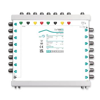 Multiprepínač pre 2 družice FRACARRO SWP916TS