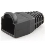Plastic cap for connector RJ45 - black