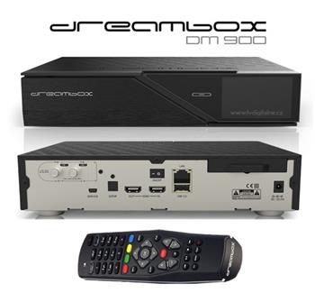 Satelitný 4K prijímač DVB-S/S2 Dreambox DM 900 UHD Dual Tuner