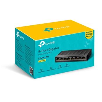 TP-Link LS1008G - 8x Switch, 10/100/1000Mbps