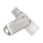 USB kľúč SanDisk Ultra Dual Drive Luxe USB Type-C Flash Drive 64GB
