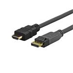VIVOLINK ProAV DP - HDMI kábel, 4k/UHD, 2m